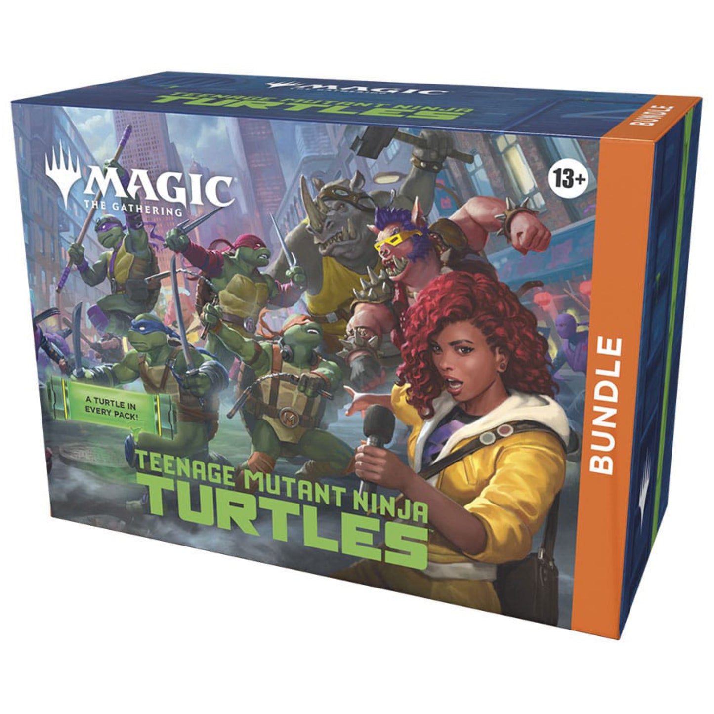 Magic: The Gathering Teenage Mutant Ninja Turtles Bundle containing 9 Play Boosters.