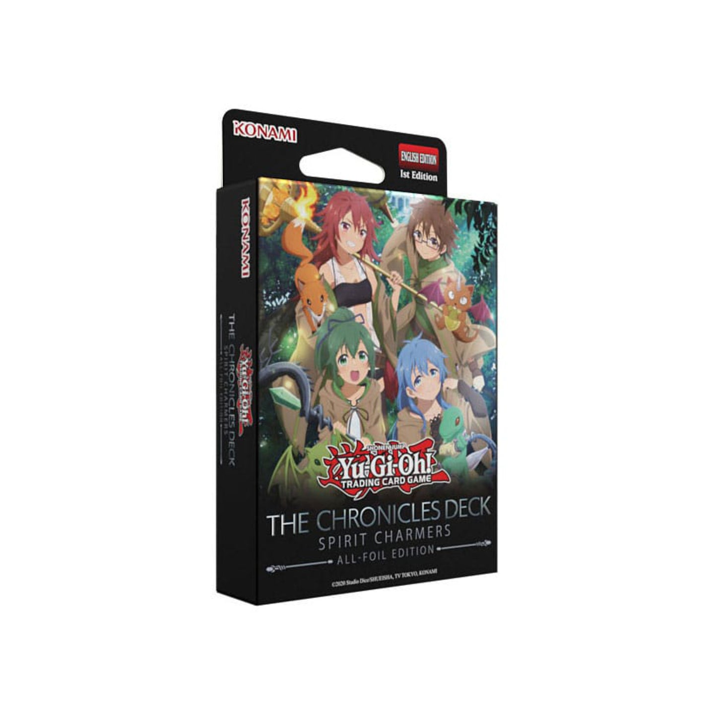Yu-Gi-Oh! The Chronicles Deck: Spirit Charmers All-Foil Edition, English 1st Edition.