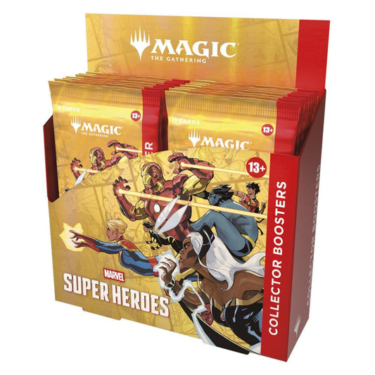 Magic: The Gathering Collector Booster Box containing 12 booster packs.