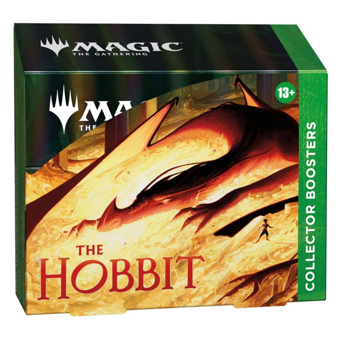 Magic: The Gathering The Hobbit Collector booster display box containing 12 booster packs.