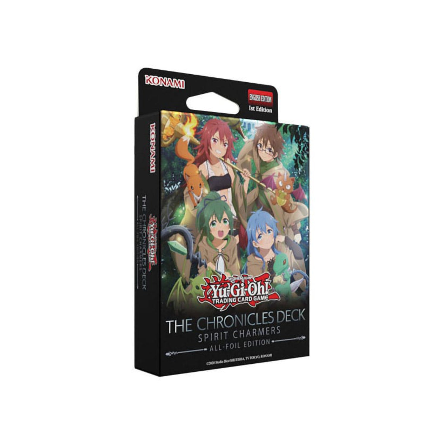 Yu-Gi-Oh! The Chronicles Deck: Spirit Charmers All-Foil Edition, English 1st Edition.